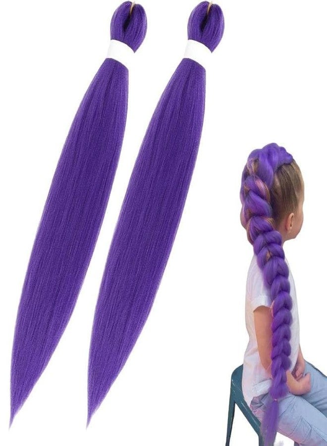 piercing 2PCS Purple Hair Color, Purple Wig, Coloured Hair Extensions - Easy to Use Vibrant Temporary Hairpiece with Adjustable Fit for Costumes and Fashion Events - Image 1