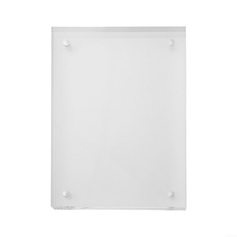 7 5x10 5cm Clear Acrylic Photo Frame 8mm Thick For Home Decor And Poster Display Stand - Image 2