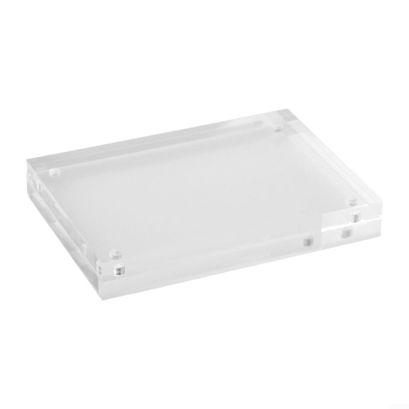 7 5x10 5cm Clear Acrylic Photo Frame 8mm Thick For Home Decor And Poster Display Stand - Image 3