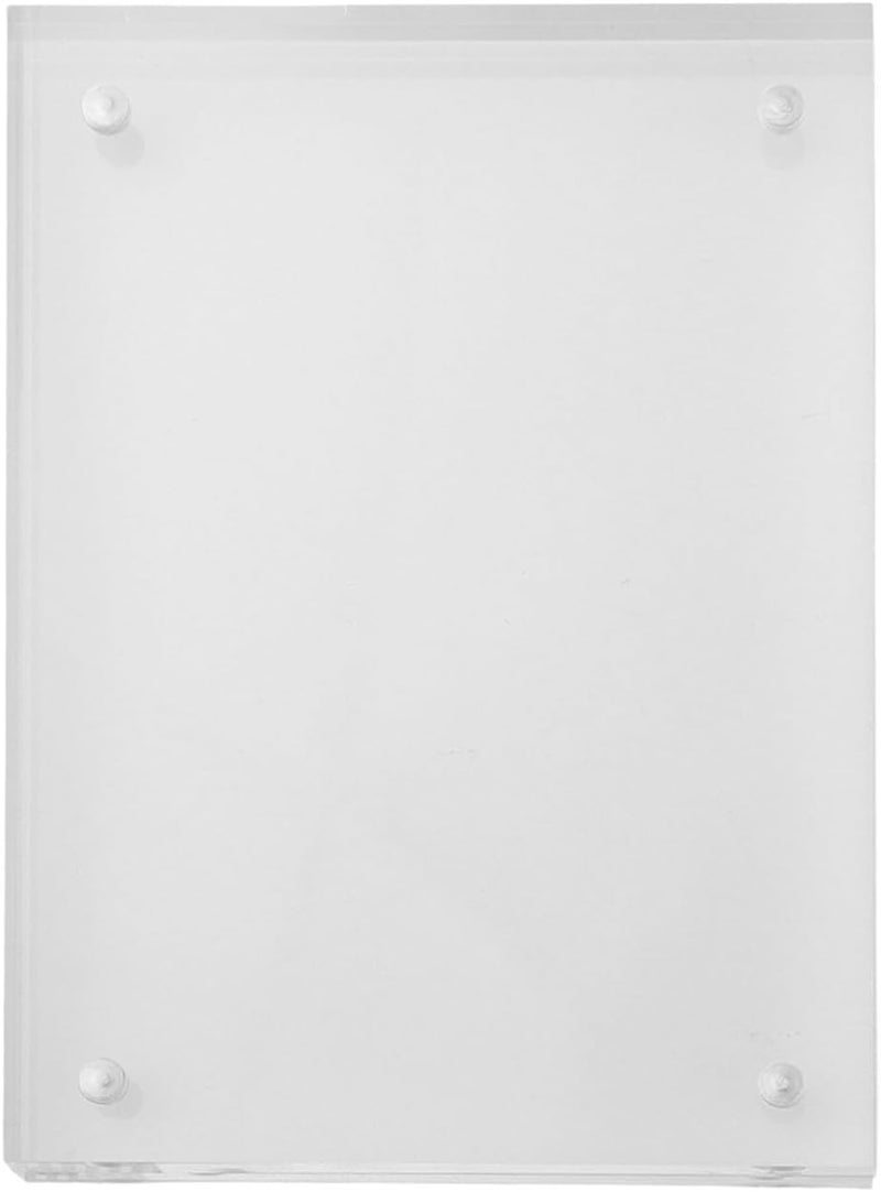 7 5x10 5cm Clear Acrylic Photo Frame 8mm Thick For Home Decor And Poster Display Stand - Image 1