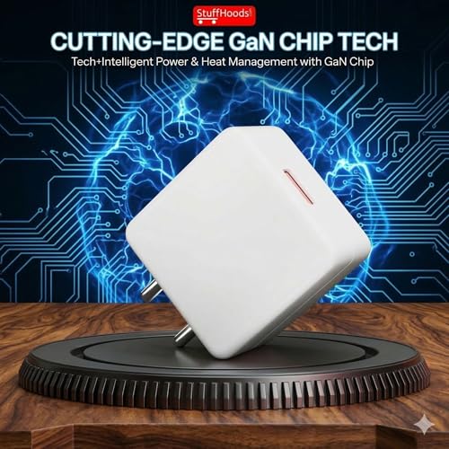 StuffHoods OneePlus 100W SUPERVOOC Fast Charger with Type-C Cable | 100w Charger OneePlus, Oppoo, Reallme, Honor, Redmi, Xiaomi, Poco, iQOO & All Type-C Phones | Supports Dash, Warp, Vooc, SuperVooc Charge - Image 4
