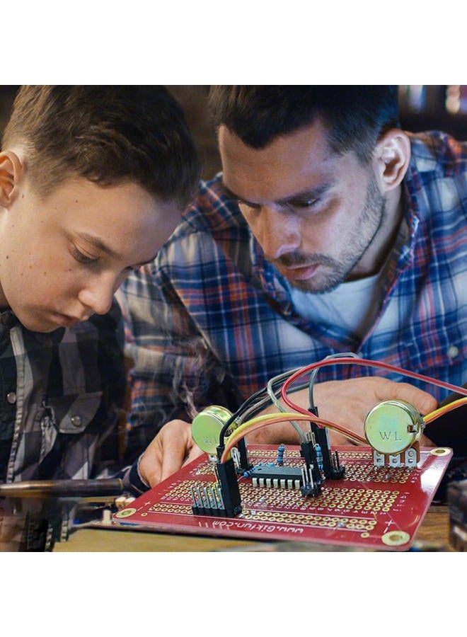 Gikfun Solder-able Breadboard Gold Plated Finish Proto Board PCB DIY Kit for Arduino (Pack of 5PCS) GK1007 - Image 4