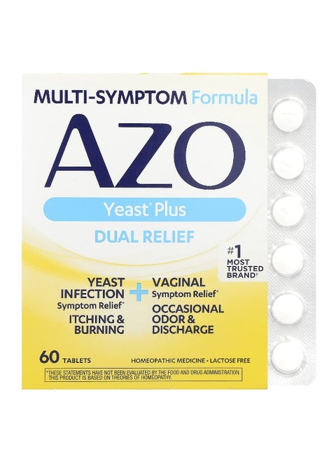 AZO, Yeast® Plus, 60 Tablets