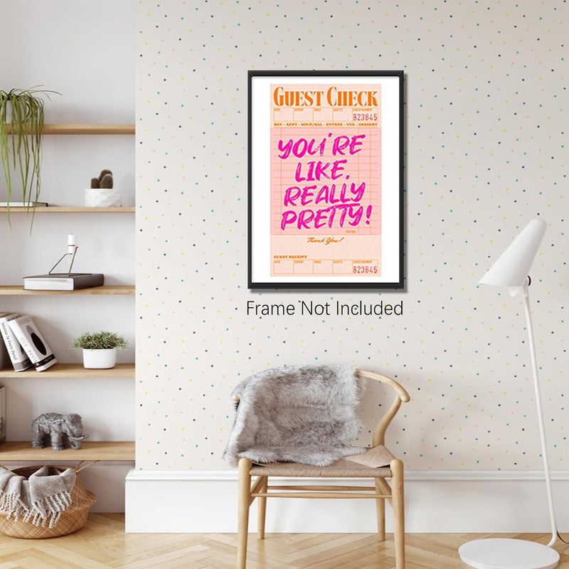 DFAIUY Trendy Vintage You're Like Really Pretty Canvas Wall Art - Image 3