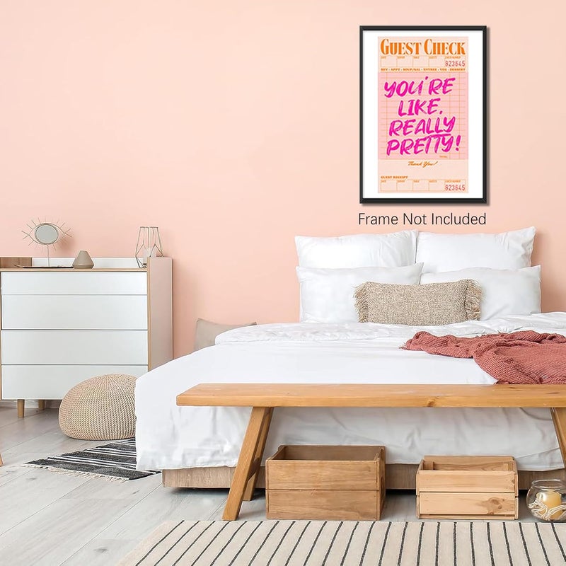DFAIUY Trendy Vintage You're Like Really Pretty Canvas Wall Art - Image 4