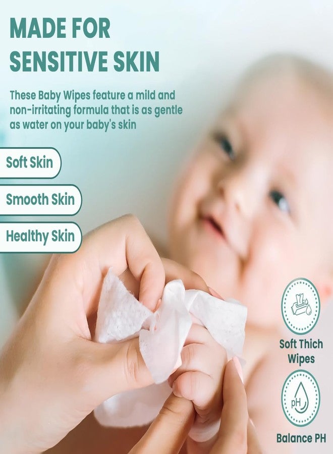 Glider Baby Wipes | 25 Wipes/Pack | Soft & Thick with 98% Water | Aloe Vera & Vitamin E | (Pack of 10 - 250 Wipes) - Image 5