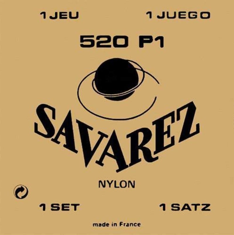 Savarez Classical Guitar Strings (520P1),silver - Image 2