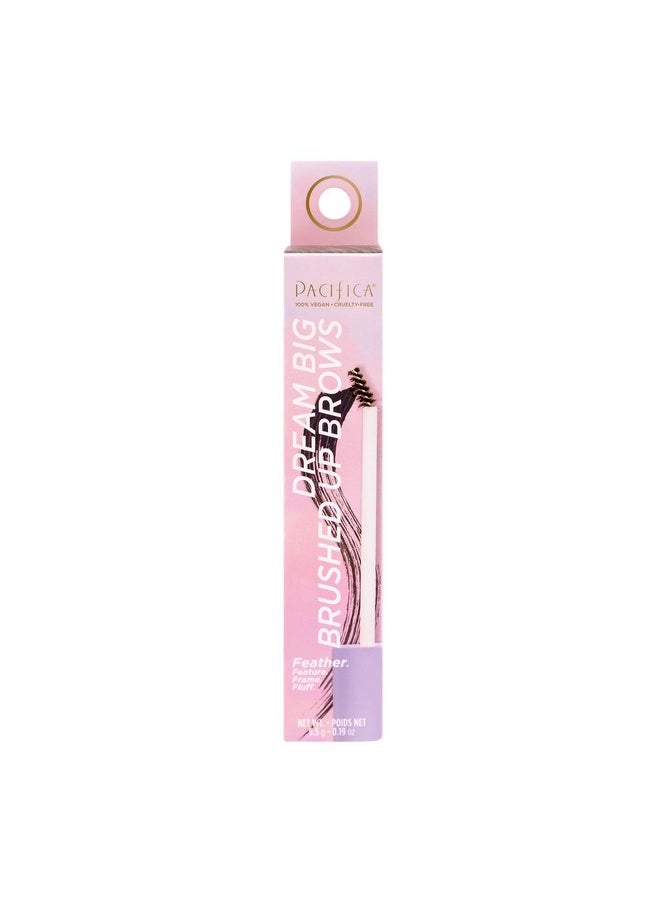 Pacifica Beauty Dream Big Brushed Up Brows Noncrunchy Tinted Brow Gel Pigmented Fluffy Full Brow Plant Fibers For Fullness Easytouse Micro Spoolie Mess Free Vegan + Cruelty Free  - Image 5