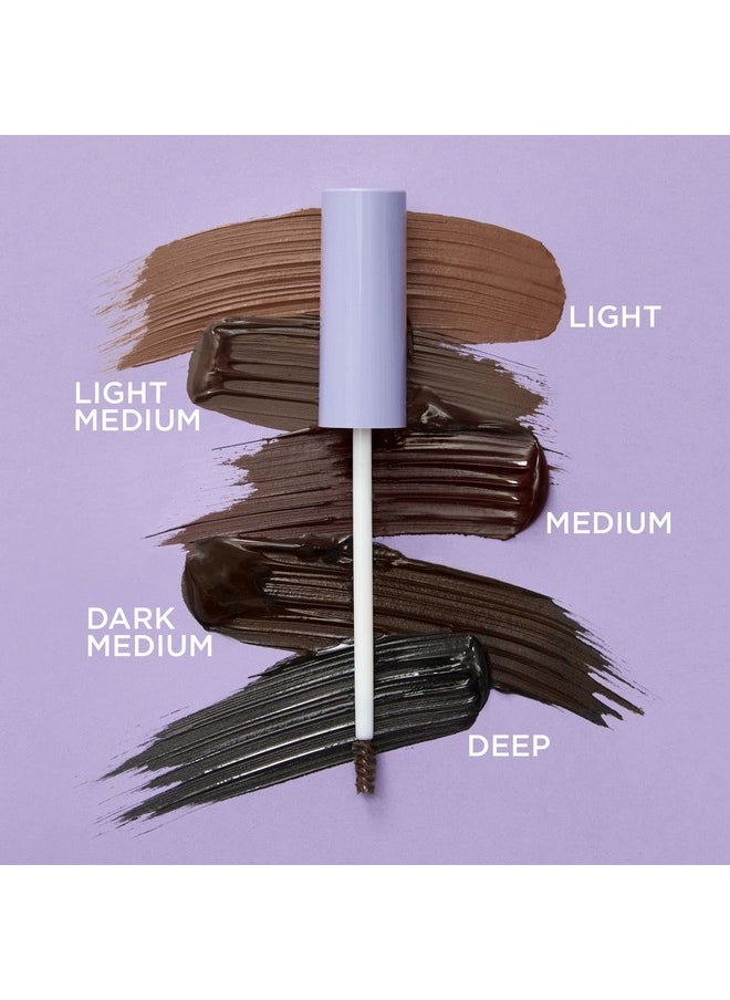 Pacifica Beauty Dream Big Brushed Up Brows Noncrunchy Tinted Brow Gel Pigmented Fluffy Full Brow Plant Fibers For Fullness Easytouse Micro Spoolie Mess Free Vegan + Cruelty Free  - Image 4