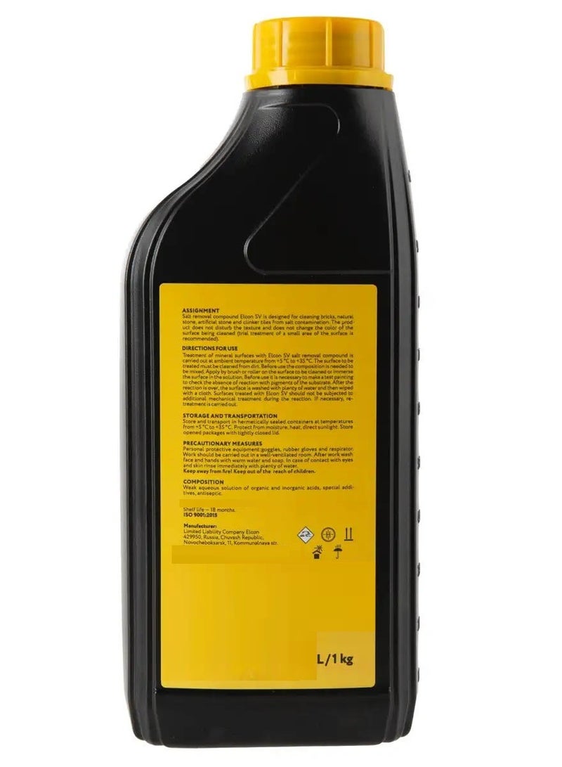 Elcon Si Premium Quality Professional Salt Removal Compound 1 L - Image 3
