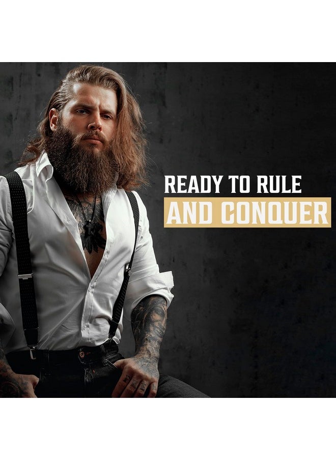 Viking Revolution Beard Wash And Beard Conditioner For Men With Argan Oil And Jojoba Oilbeard Softener And Strengthener Beard Care Beard Shampoo And Conditioner With Beard Oil (17Oz Spiced Vanilla)  - Image 5
