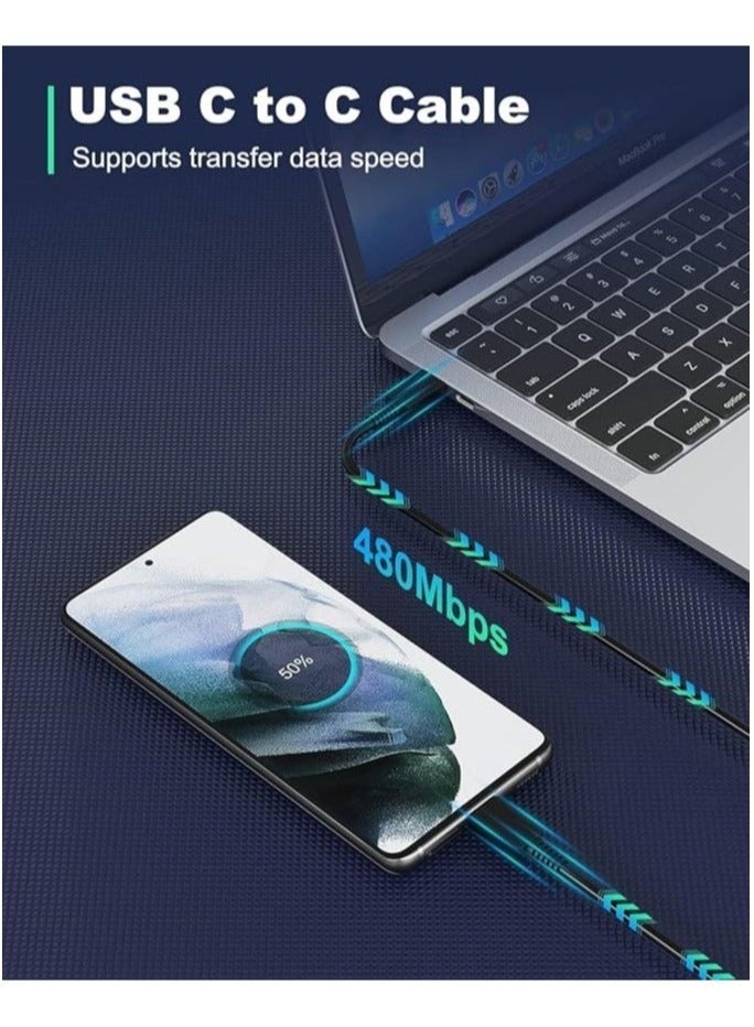 MUNTAQI شاحن PD سريع الشحن بقوة 45 واط USB-C - متوافق مع سامسونج جالاكسي S24، S23، S22، S21، S20 ألترا، A55، A56، A36، A26 - محول طاقة Type-C للشحن السريع - Image 4