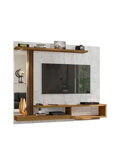 AtoZ Furniture Denver Floating TV Wall Panel in White Color 