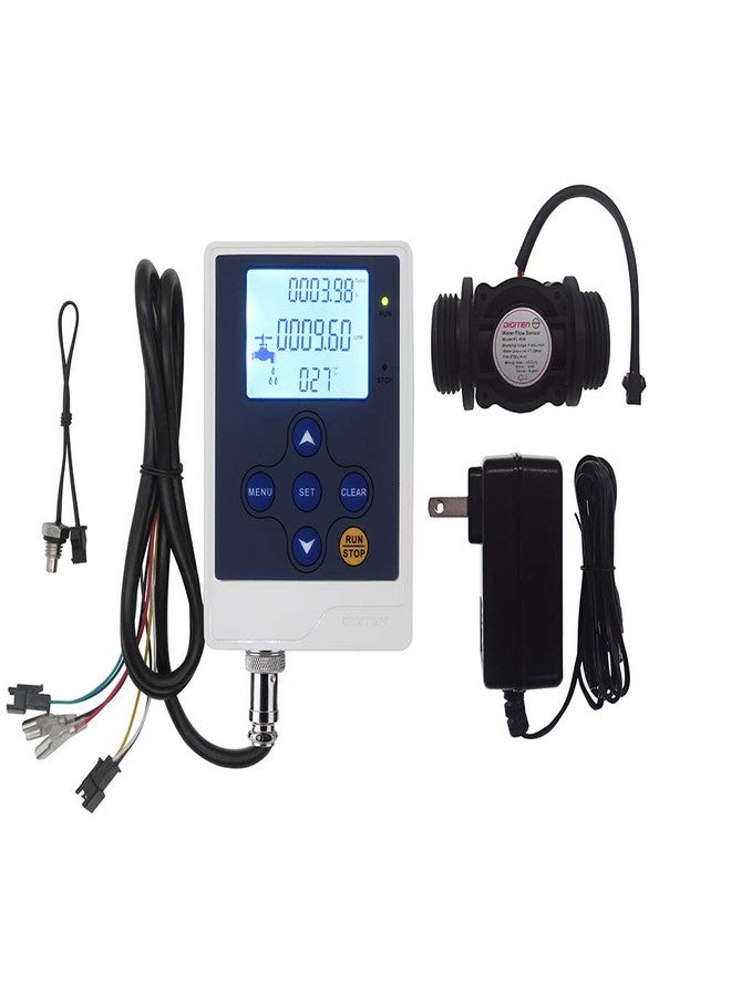 شاشة LCD للتحكم في تدفق المياه من ديجيتن + مقياس مستشعر التدفق G1 - Image 1