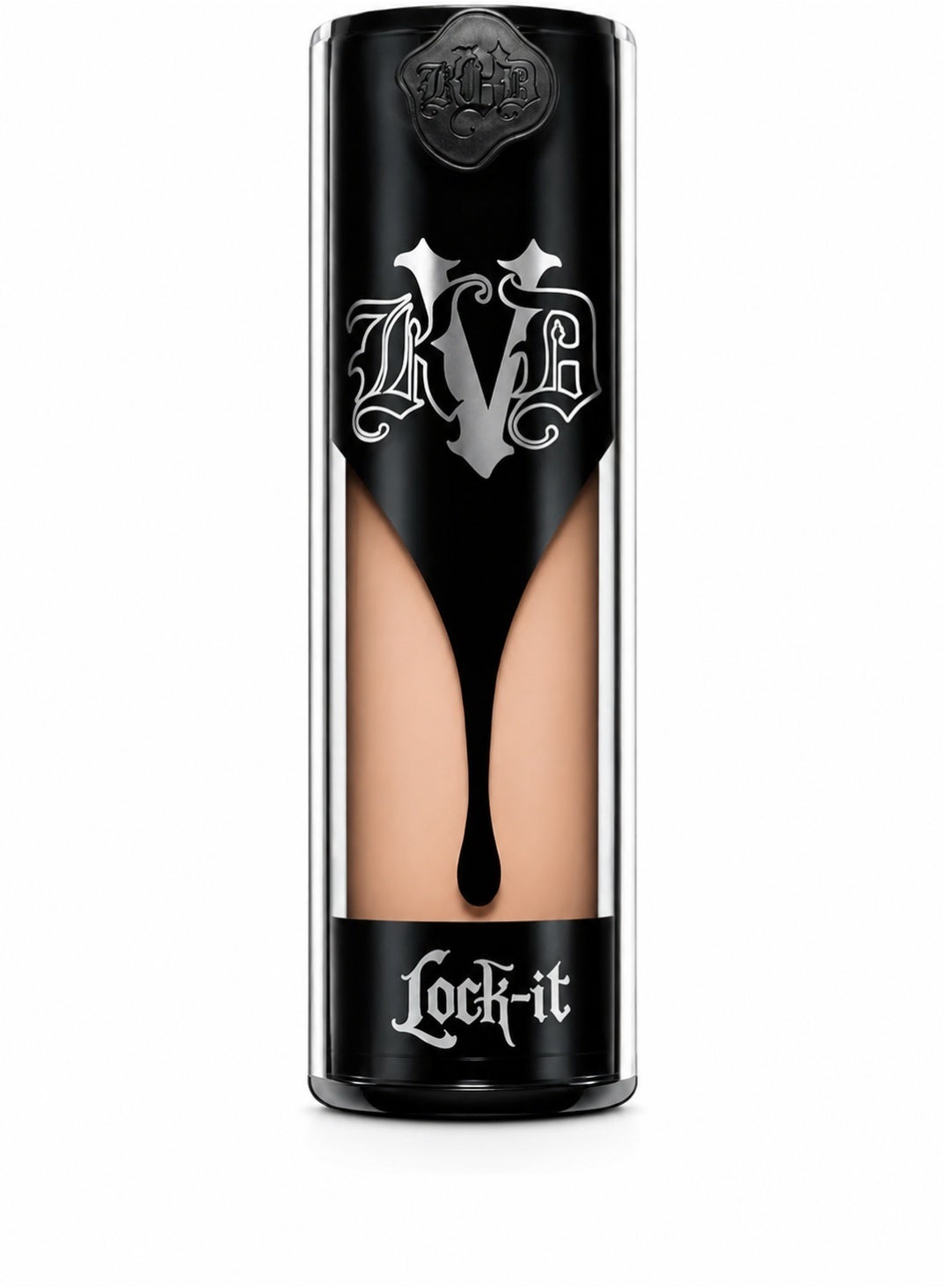 Kat Von D Lock-It Foundation Medium 54 Cool - High-Pigment Full Coverage Matte Vegan Makeup Base