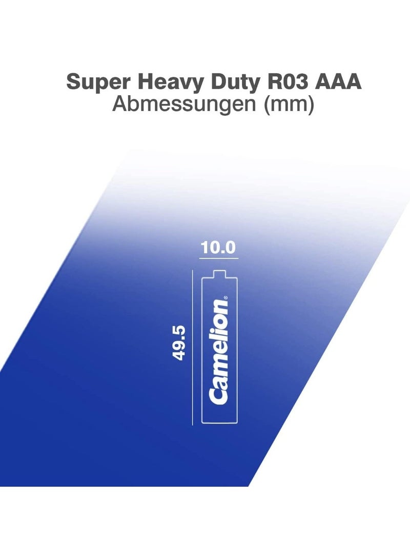 كاميليون Camelion SHD Blue AAA R03P-PBH12B 12PC Box - Image 3