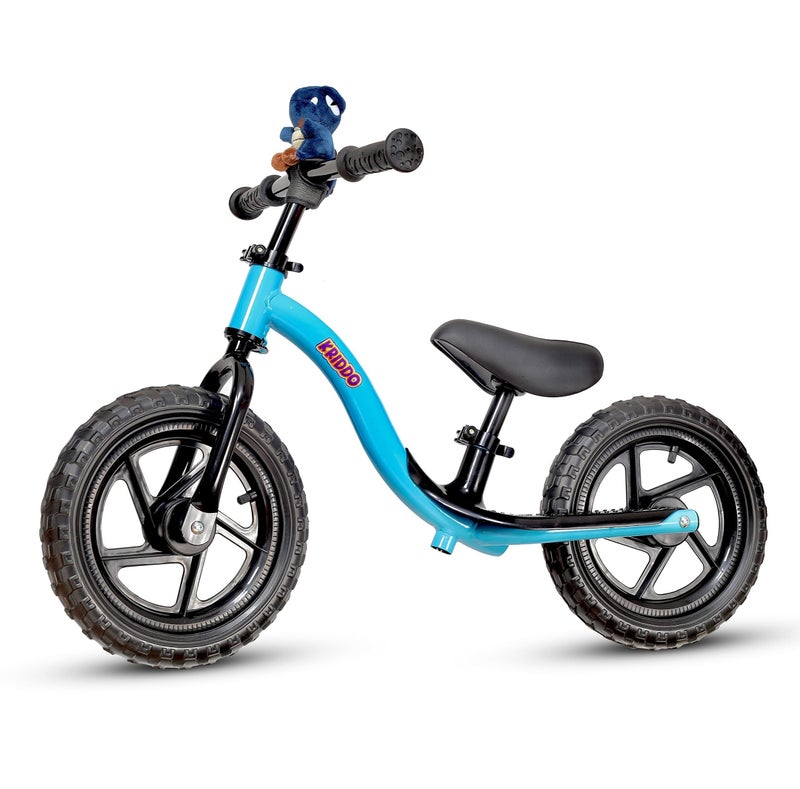 KRIDDO Toddler Balance Bike 2 Year Old Age 24 Months to 5 Years Old Early Learning Interactive Push Bicycle with Steady Balancing Gift Bike for 25 Boys Girls Blue - Image 2