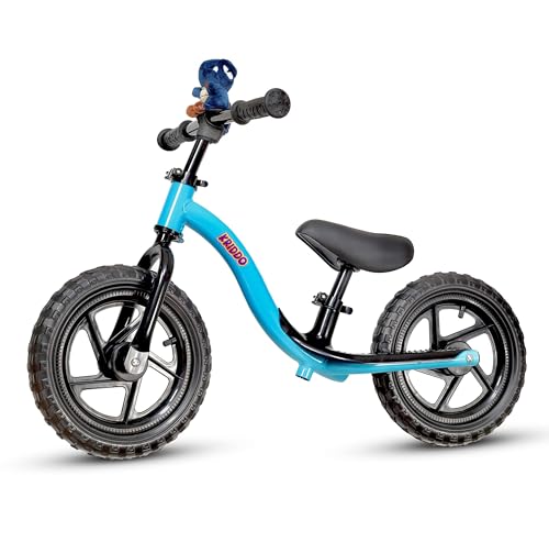 KRIDDO Toddler Balance Bike 2 Year Old Age 24 Months to 5 Years Old Early Learning Interactive Push Bicycle with Steady Balancing Gift Bike for 25 Boys Girls Blue - Image 1