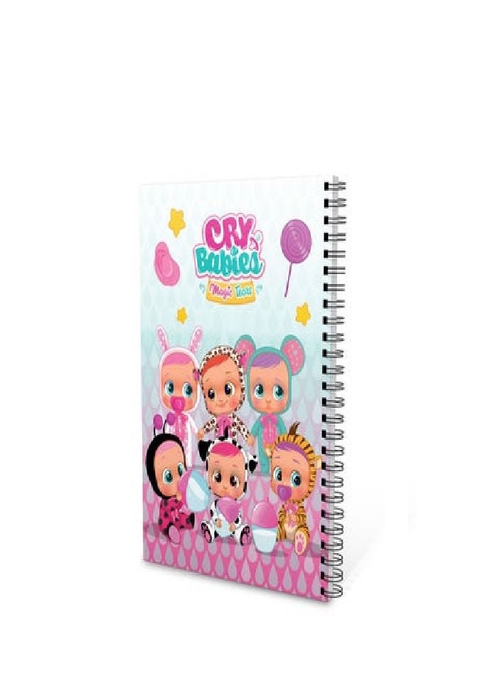 CRY BABIES A6 Hardcover Notebook