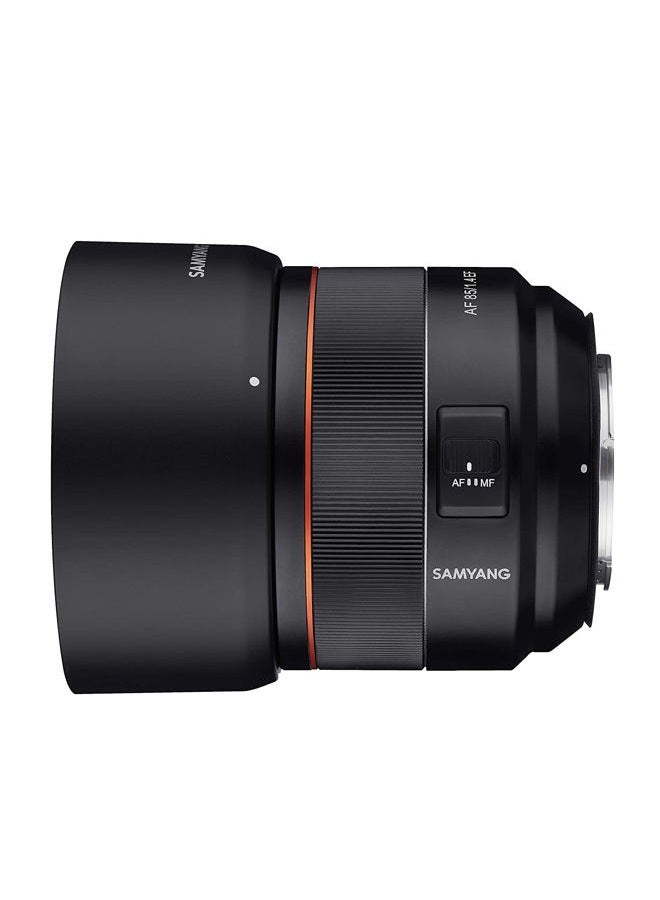 Samyang 85mm F1.4 High Speed Auto Focus Lens for Canon EF Mount, Black (SYIO85AF-C) - Image 3