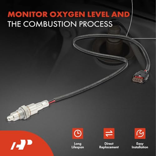A-Premium حساس أكسجين A-Premium O2 متوافق مع فورد إيدج 2016-2021، إيسكيب 2017-2022، إكسبلورر 2016-2022، فوكوس 2015-2018، فيusion، توريز، برونكو سبورت ولينكولن MKC 2017-2019، MKT، MKZ، أسفل المنبع - Image 2