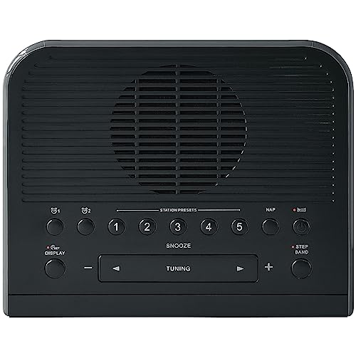 SANGEAN RCR-5 Digital AM/FM Clock Radio (Black) - Image 3