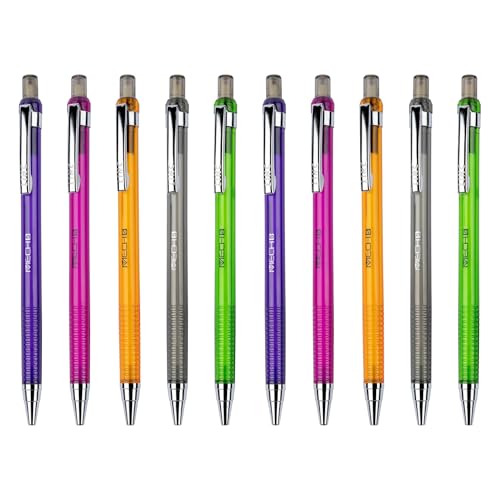 Linc 0.5mm Mech5 Mechanical Pencil, Multicolor Body (Pack of 10) - Image 2