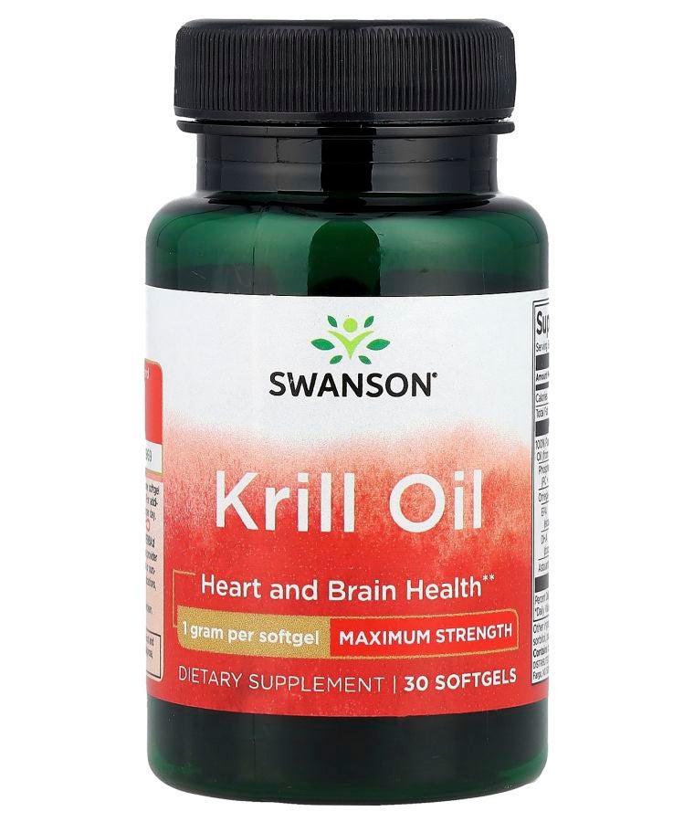 Krill Oil Maximum Strength 30 Softgels