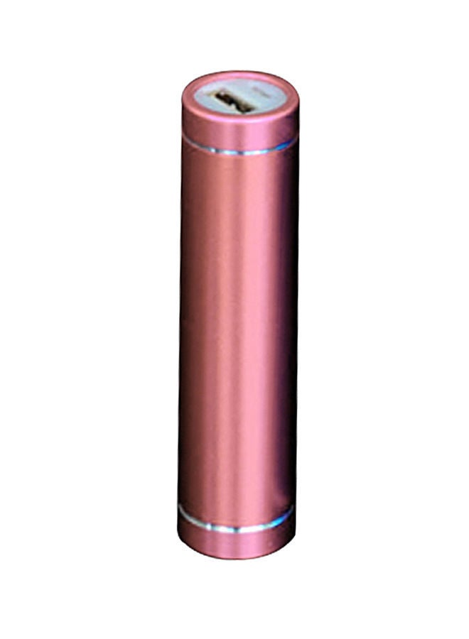 NIBEMINENT Portable USB Battery Phone Charger Rose gold  - Image 1