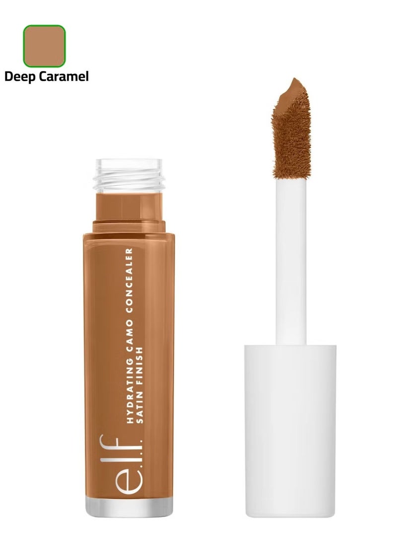 elf Hydrating Camo Concealer, Lightweight, Full Coverage, Long Lasting, Conceals, Corrects, Covers, Hydrates, Highlights, Satin Finish (Deep Caramel ) - Image 1