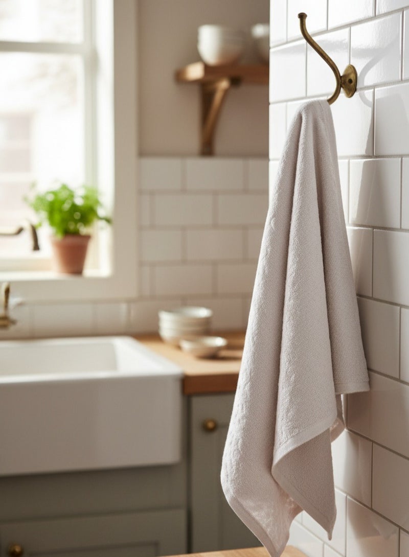 Kitchen towel Set of 3 cotton waffle weave kitchen towels (27x18 Inch), ultra-soft, absorbent, and quick-drying. Durable, lint-free, and washable, perfect for dishes, hands, or multipurpose cleaning. Stylish white plaid design adds function and charm to any kitchen - Image 4