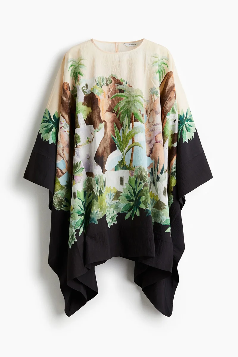 H&M Printed kaftan dress