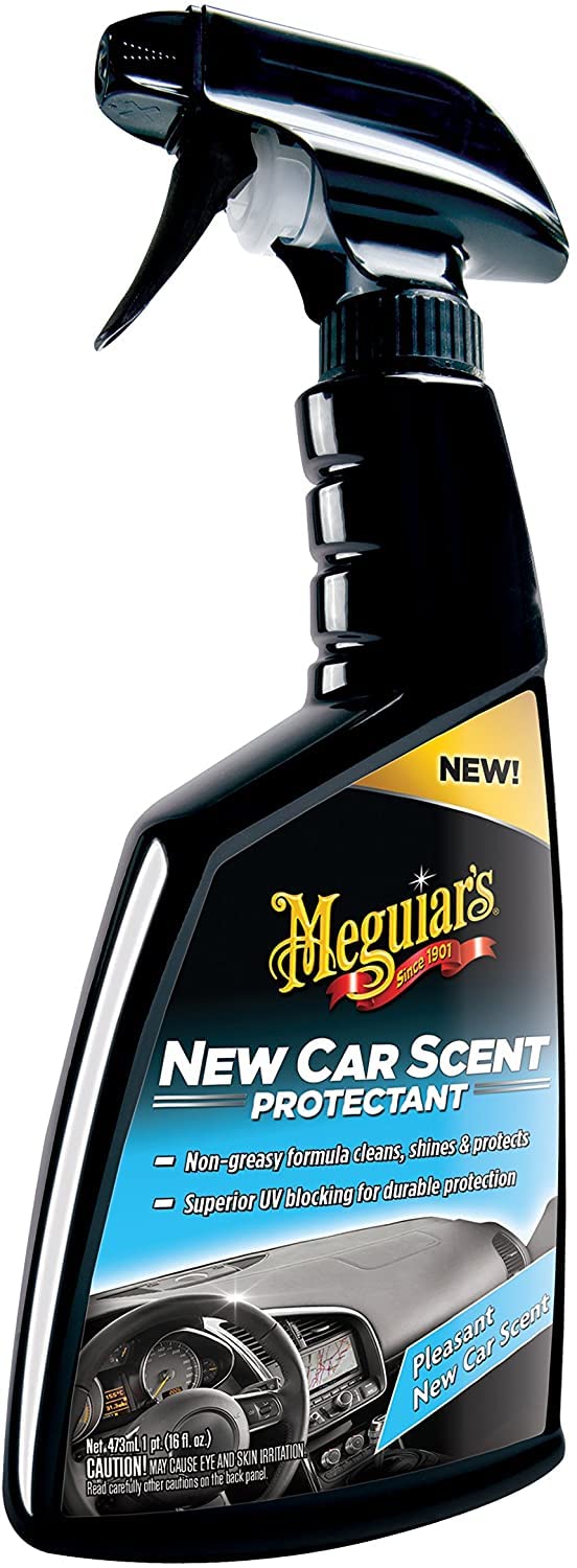 Meguiars G4216EU New Car Scent Interior Dash Trim Protectant 473ml Cleans shines protects