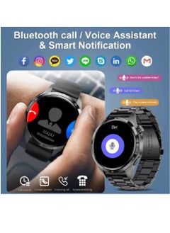 New Bluetooth Calling Fitness Tracker With Heart Rate Sleep Monitor Smart Watch IP68 Waterproof For iPhone Android Black - pzsku/Z0D975EFB92F440FBD0F7Z/45/_/1703188598/8c5bc5e7-5a2e-4e58-a9b9-0861e7df0ce6