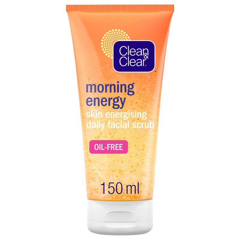 Clean & Clear Morning Energy Skin Energising Daily Facial Scrub 150 ml - Image 1