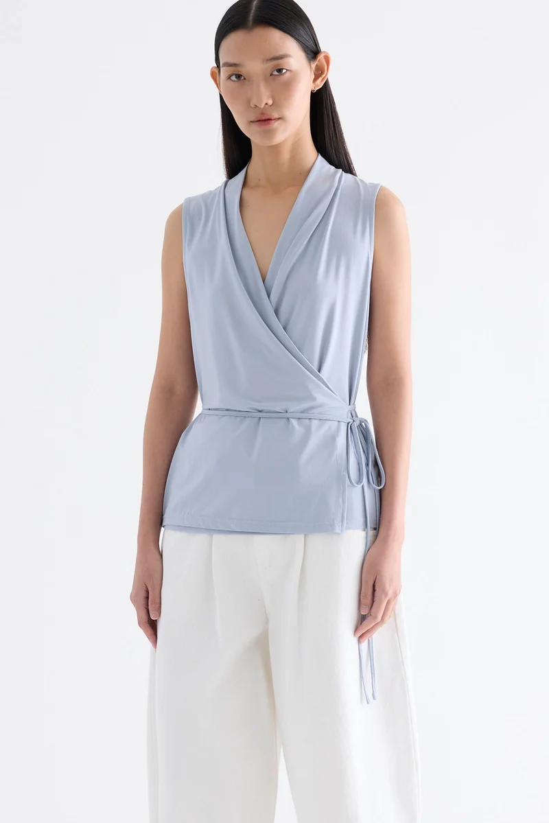 The Editor's Market Verda Wrap-Tie Top