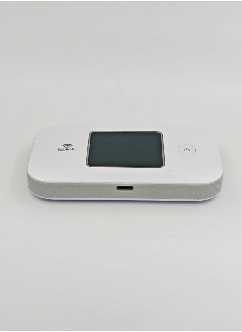 TOPLINK - MR57E eSIM WiFi Router, eSIM + Physical SIM, 4G  WiFi 6, 4600mAh Battery, 12 Users - Image 1