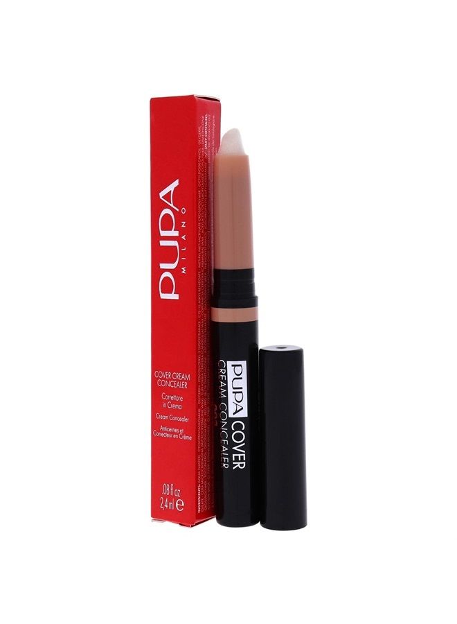 PUPA Milano Cover Cream Concealer - Offers Light To Medium Coverage - Corrects Dark Circles And Imperfections - Blendable Formula Enriched With Vitamin E - Neutralizes Skin - 003 Dark Beige - 0.08 Oz - Image 4