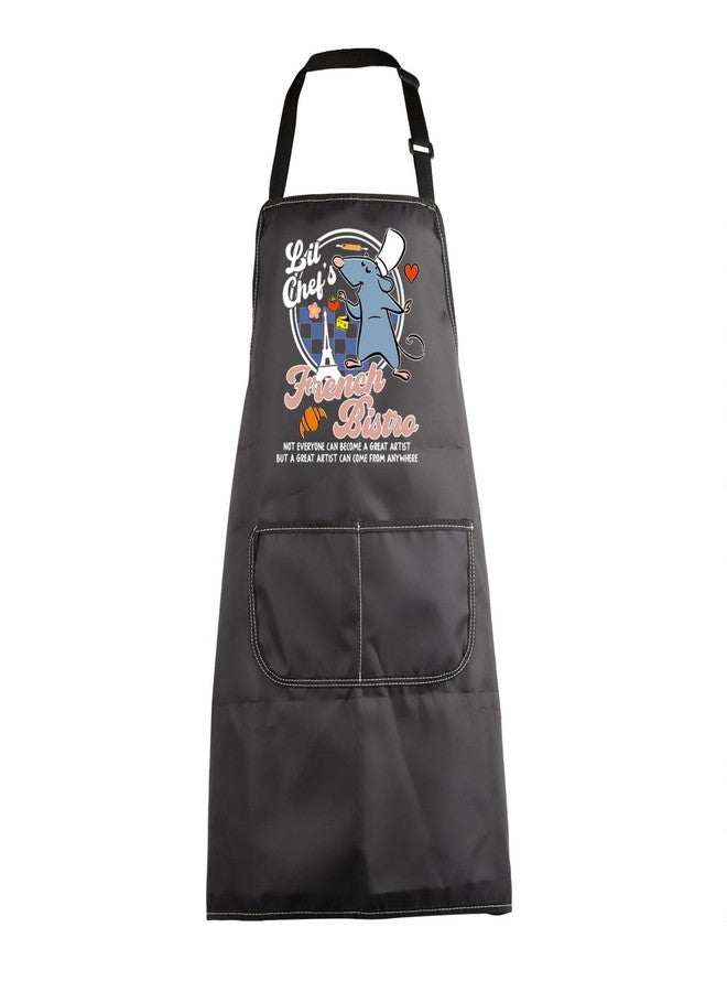 MBMSO Remy Apron for Little Chef Gifts Remy Rat Touille Movie Fans Gift for Rat Chef Lei Mi Kitchen Apron Mouse Cooking Apron (Rat Chef Apron-b) - Image 1