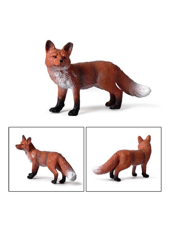 NIBEMINENT PVC Fox Animal Figurine - Image 2