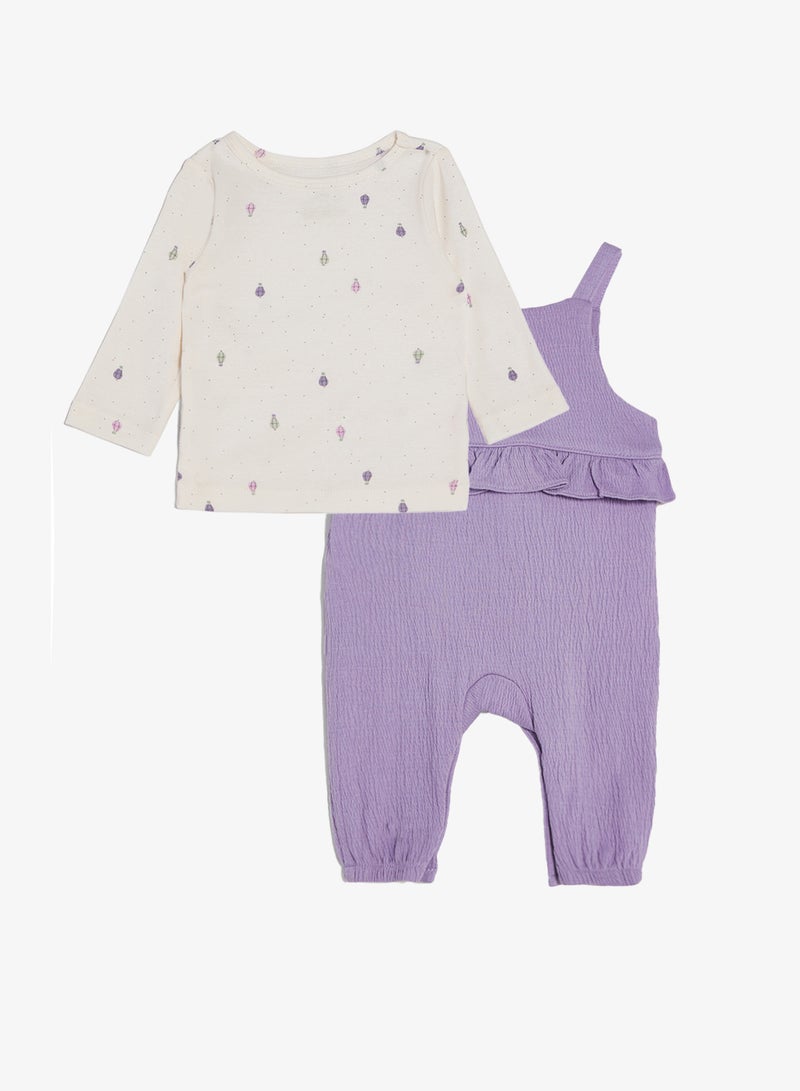 كارترز طقم تي شيرت وسروال أطفال - Image 1