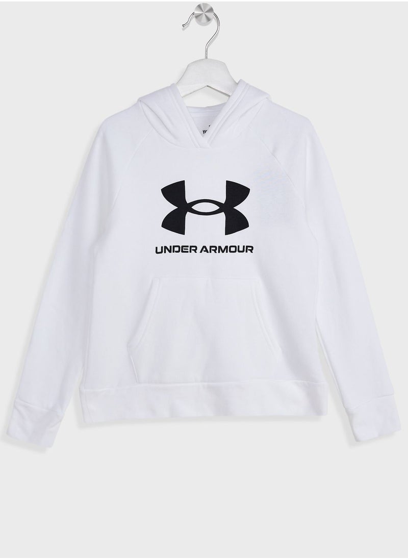 Youth Rival Fleece Bl Hoodie