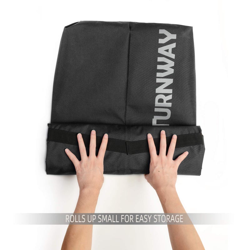 TurnWay Snowboard Bag | Store & Transport Snowboard Up to 165 cm & Extras | Waterproof - for Men, Women and Youth (Black) - Image 4