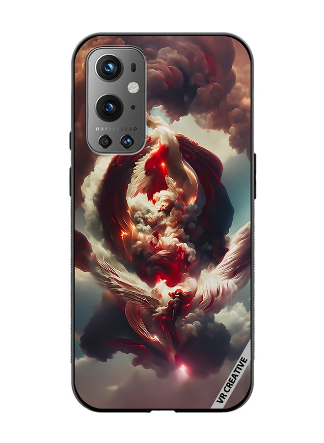 VR CREATIVE Protective Case Cover For OnePlus 9 Pro A New Angel Reborn Foundation Design Multicolour - Image 1