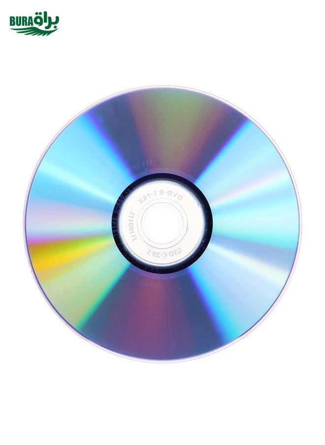 BURAQ 12cm Blank DVD-R, 4.7GB/120mins, Pack of 50  - Image 3