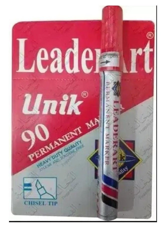 Unik Unique Sketch Marker Pen, 90 burrs, red  - Image 2