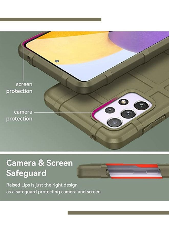 RUGGED SHIELD for Samsung A73 5G Case, Military Grade Shockproof Galaxy A73 Case, Heavy Duty Drop Protective Samsung Galaxy A73 5G Phone Case, Anti-Scratch Tough Slim TPU Bumper Phone Cover-Green - pzsku/Z0D987CBDEF5D39ADB1BBZ/45/_/1721119092/f39236b0-cdec-4d24-8467-fe6282f336e9