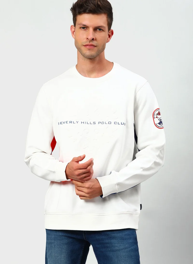 bhpoloclub Embossed Logo Sweatshirt