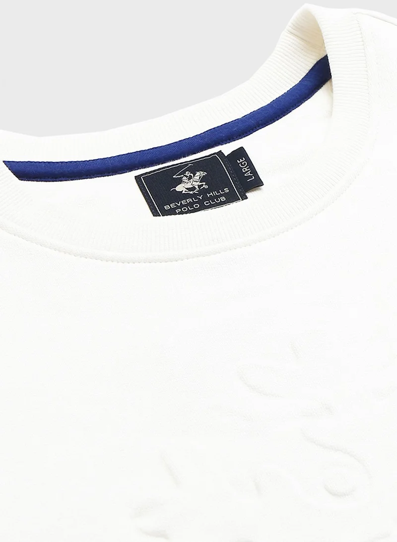 bhpoloclub Embossed Logo Sweatshirt