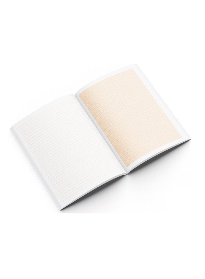 Psi 6-Piece A4 Size Graph Notebook 40 Sheets - Image 2